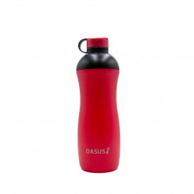 Oasus waterfles 500ML Biobased-Rood / zwart
