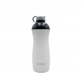 Oasus waterfles 500ML Biobased-Transparant / zwart