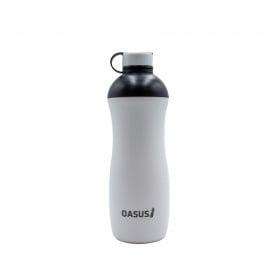Oasus waterfles 500ML Biobased-Wit / zwart