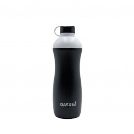Oasus waterfles 500ML Biobased-Zwart / wit