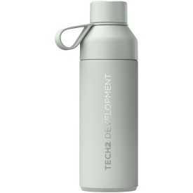 Ocean Bottle 500 ml - RVS recycled - schroefdop-Lichtgroen