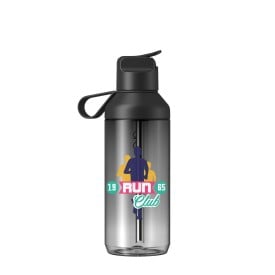 Ocean Bottle GO Clear 710 ml waterfles-Obsidiaan zwart