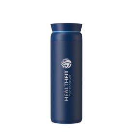 Ocean Bottle Peak Brew 590 ml gerecyclede roestvrijstalen beker-Oceaanblauw