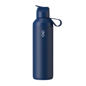 Ocean Bottle Peak GO 710 ml gerecyclede roestvrijstalen waterfles-Oceaanblauw
