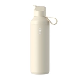 Ocean Bottle Peak GO 710 ml gerecyclede roestvrijstalen waterfles-Zandsteen