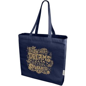 Odessa gerecyclede 220 g/m² draagtas-Navy