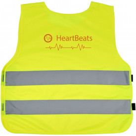RFX™ Odile veiligheidsvest - polyester - kinderen 3 t/m 6 jaar - klittenbandsluiting