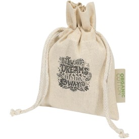 Odisha 140 g/m² OCS biologisch katoenen geschenktas – 15 x 10 cm