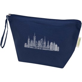 Odisha 180 g/m² OCS biologisch katoenen grote accessoiretas 3L-Marineblauw