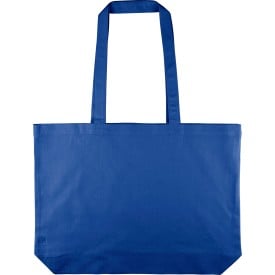 Oeko-Tex® katoen (140 gsm) boodschappentas Tarin-Blauw