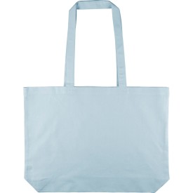 Oeko-Tex® katoen (140 gsm) boodschappentas Tarin-Pastel blauw
