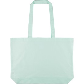 Oeko-Tex® katoen (140 gsm) boodschappentas Tarin-Pastel groen