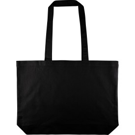 Oeko-Tex® katoen (140 gsm) boodschappentas Tarin-Zwart
