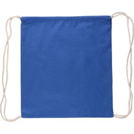Oeko-Tex katoen (140 gsm) trekkoord rugtas Bridget-Blauw