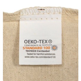 Oeko-Tex katoen (150 gsm) trekkoord rugtas Georgia
