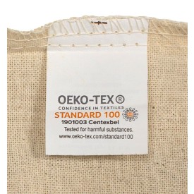 Oeko-Tex katoen (150 gsm) trekkoord rugtas Georgia