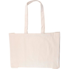 Oeko-Tex katoen (220 gsm) boodschappentas Imogen-Khaki (écru)
