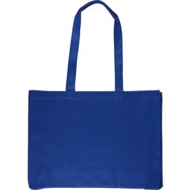 Oeko-Tex katoen (220 gsm) boodschappentas Isaac-Blauw