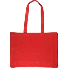 Oeko-Tex katoen (220 gsm) boodschappentas Isaac-Rood