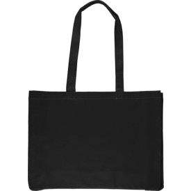 Oeko-Tex katoen (220 gsm) boodschappentas Isaac-Zwart