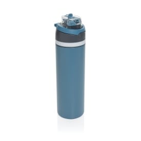 Omni Sip RCS Recycled RVS waterfles 700ML-Blauw