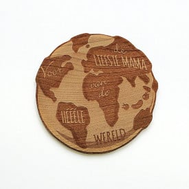 Onderzetter hout