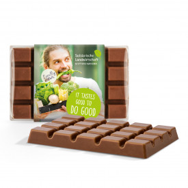 Ontwerp Chocolade Fairtrade-Wit