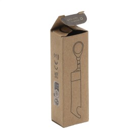 Zaklamp - aluminium - fles opener - sleutelhanger met karabijnhaak