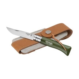 Opinel Colorama No 08 zakmes-Groen