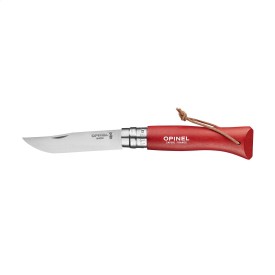 Opinel Colorama No 08 zakmes-Rood