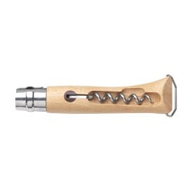 Opinel 3 in 1 zakmes - RVS - met flesopener en kurkentrekker