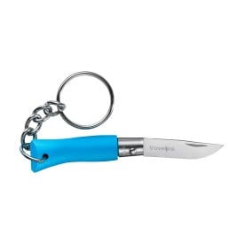 Opinel Sleutelhanger met Zakmes No 02-Blauw