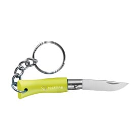 Opinel Sleutelhanger met Zakmes No 02-Geel