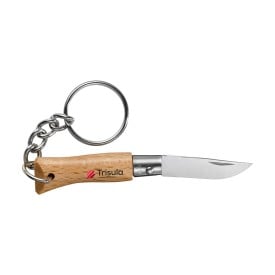 Opinel Sleutelhanger met Zakmes No 02-Houtbruin