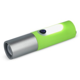 Oplaadbare 10 W LED-zaklamp met zoomfunctie 300 lm-Lichtgroen