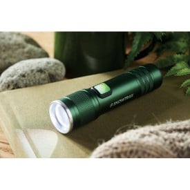 Oplaadbare COB zaklamp-Donker marinegroen