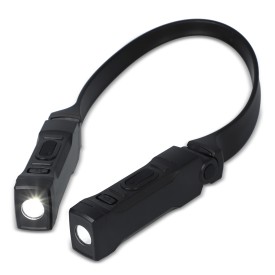 Oplaadbare handsfree nekzaklamp-Zwart