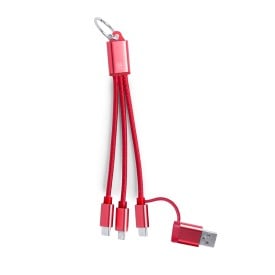 Oplaadkabel Bikoc-Rood