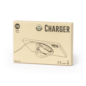 Dixlem oplader - 10W - gerecycled kunststof - draadloos - magnetisch