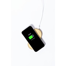 Tedey oplader - 10W - gerecycled karton en bamboe - draadloos