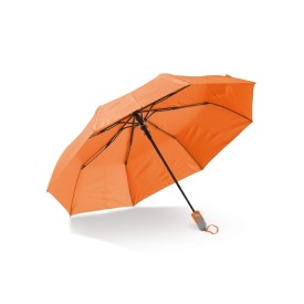 Opvouwbare 21” paraplu auto open-Oranje