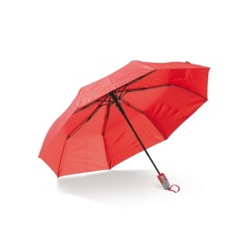 Opvouwbare 21” paraplu auto open-Rood