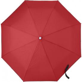 Opvouwbare automatische stormparaplu, pongee-Rood