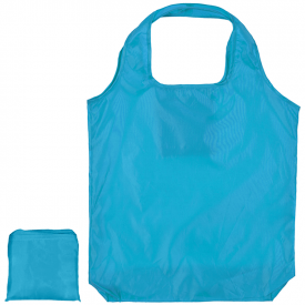 Opvouwbare boodschappentas-Aqua blauw