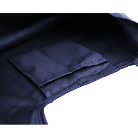 Budget opvouwbare boodschappentas - polyester - 42 x 46 cm