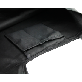 Budget opvouwbare boodschappentas - polyester - 42 x 46 cm