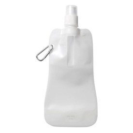 Opvouwbare drinkfles 480 ml - rPET - draaidop met karabijnhaak