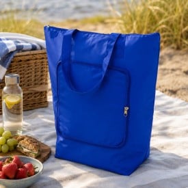 Opvouwbare koeltas 13 L - polyester - draaghandvat
