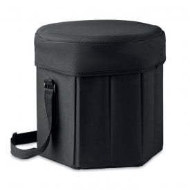 Opvouwbare koeltas/krukje 22 L - polyester - schouderband