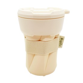 Opvouwbare koffiebeker Up2u-Naturel
